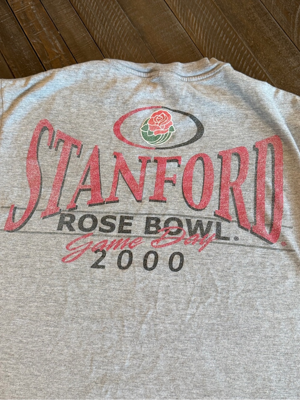 Vintage 2000 Stanford Rose Bowl Game Day Tee Hanes Beefy-T M